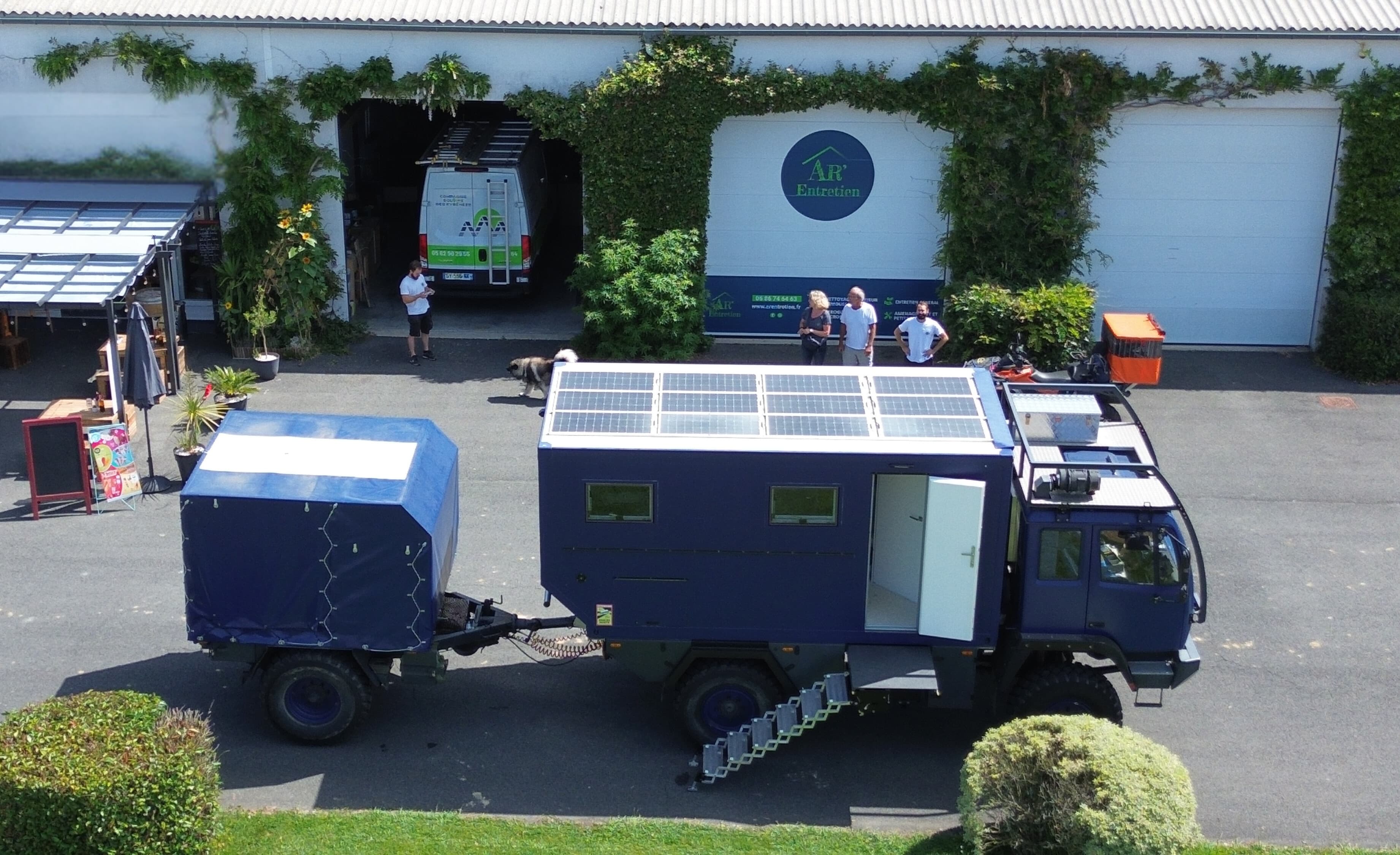 Installation solaire système isolé par Compagnie Solaire des Pyrénées