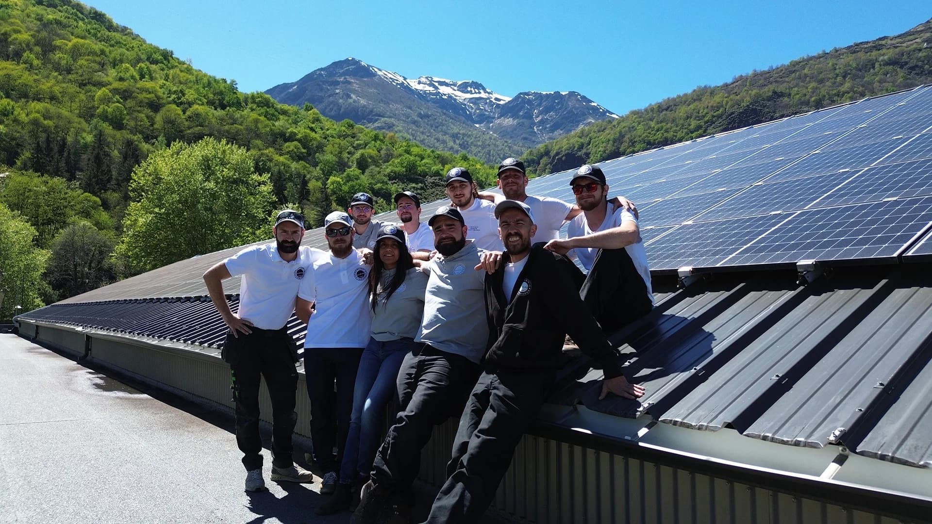 L'équipe de Compagnie Solaire des Pyrénées