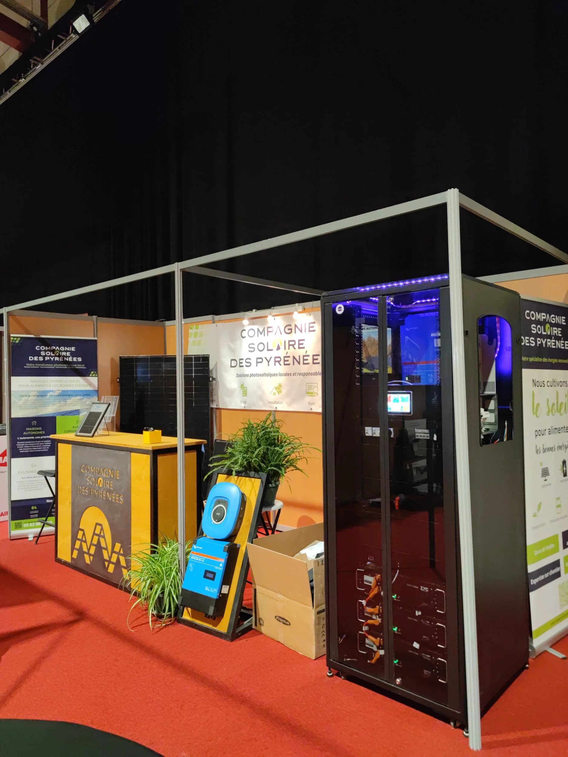 Compagnie Solaire au salon de l'habitat de Carcassonne